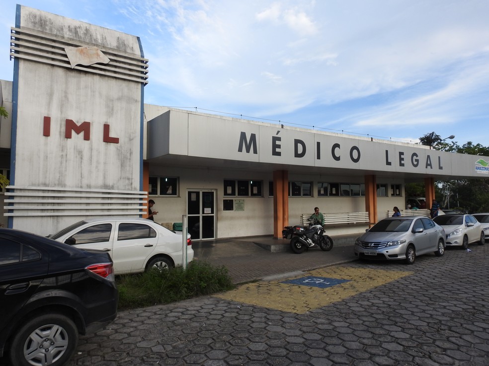 Instituto Médico Legal, em Manaus — Foto: Reprodução