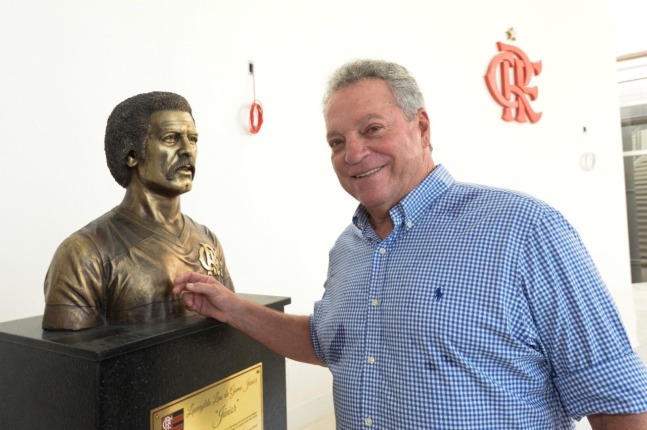 Abel Braga chegou ao Flamengo em janeiro de 2019 e foi demitido em maio — Foto: Alexandre Vidal / Flamengo