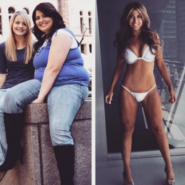 Americana conta como perdeu metade de seu peso com vida saudável (Foto: Reprodução/Instagram)