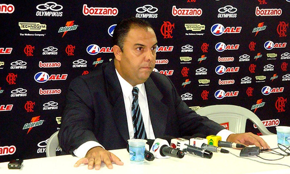 Marcos Braz foi vice-presidente de futebol no tÃ­tulo do BrasileirÃ£o de 2009 (Foto: GloboEsporte.com)