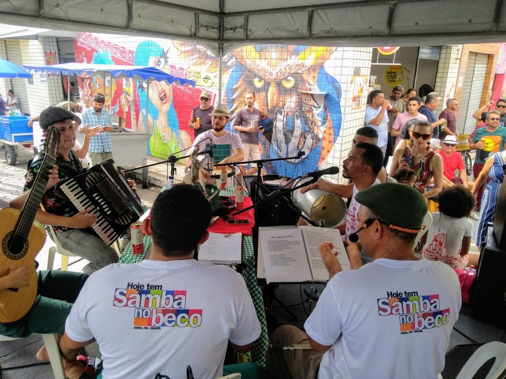 Projeto Hoje Tem Samba no Beco recebe Rogério Madureira e Ricardo Baya neste fim de semana em Natal — Foto: Rick Ricardo