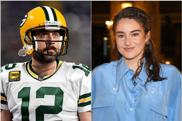 Aaron Rodgers / Shailene Woodley (Foto: Getty Images)