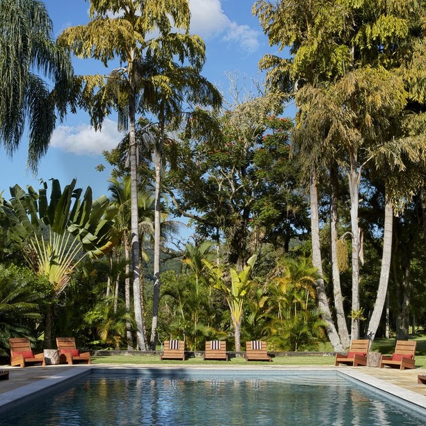 A fazenda de Lenny Kravitz no Rio (Foto: Reprodução Architectural Digest) A fazenda de Lenny Kravitz no Rio (Foto: Reprodução Architectural Digest)