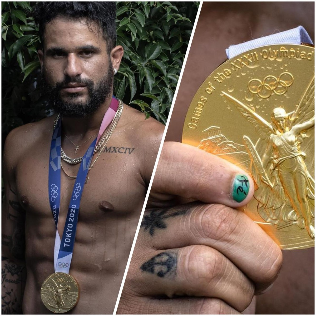 Atletas homens e mulheres pintam as unhas e mandam seus recados com esmaltes; Italo Ferreira é adepto - Vimarsana News