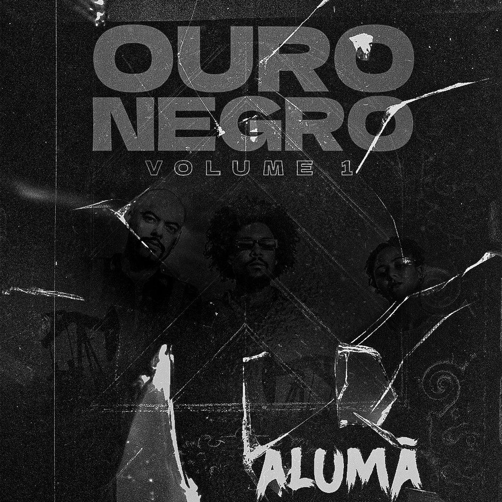 Capa do EP 'Ouro negro – Volume 1', da banda Alumã — Foto: Divulgação
