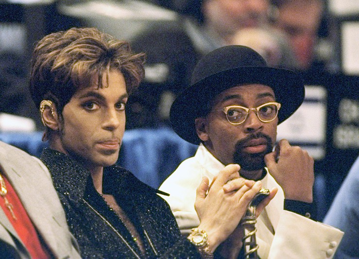Prince e Spike Lee (Foto: Getty Images)