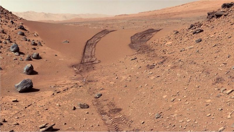 bbc A humanidade enviou dezenas de espaçonaves e módulos de aterrissagem a Marte; aqueles que tiveram sucesso deixaram sua marca no planeta (Foto: NASA/JPL-Caltech)