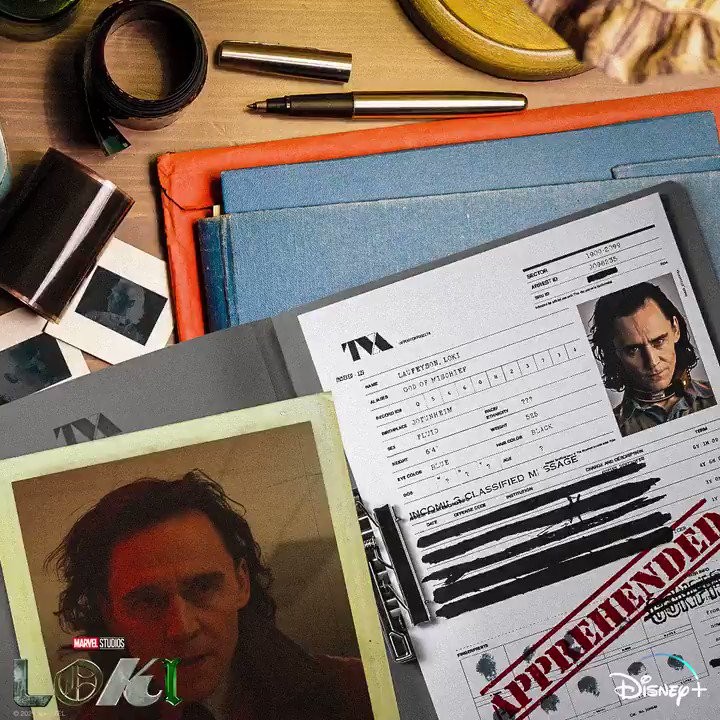 A imagem de divulgação da série Loki revelando o gênero fluido do vilão da Marvel (Foto: Divulgação)