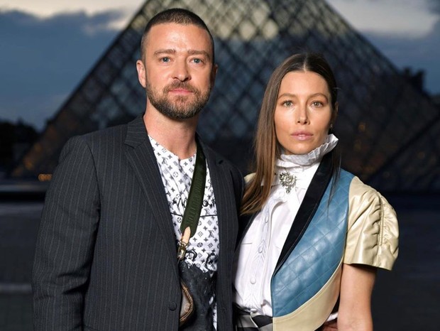 Justin Timberlake e Jessica Biel (Foto: Reprodução / Instagram)