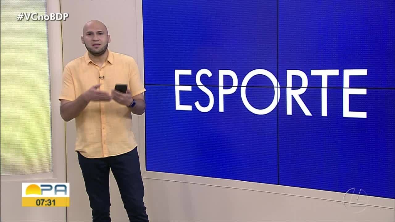 Gustavo Pêna comenta os destaques do esporte paraense nesta segunda-feira (12)