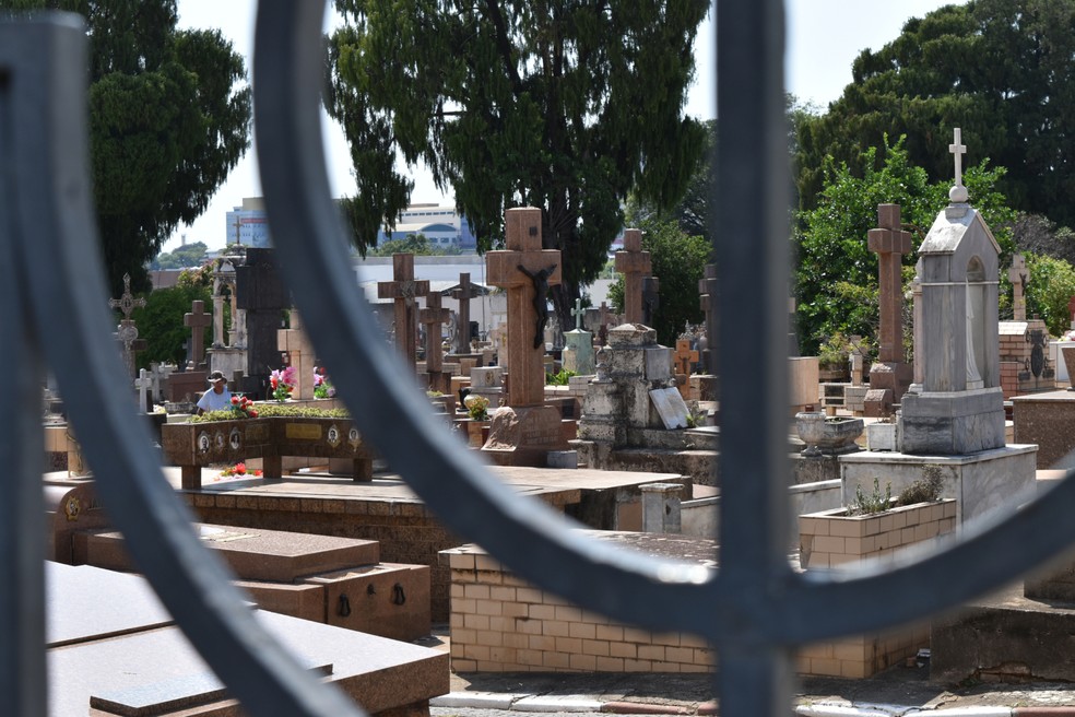 Cemitério da Saudade, em Campinas (SP) — Foto: Rui do Amaral/G1