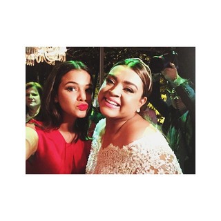 Bruna Marquezine postou selfie com Preta: "Que vocês sejam muito felizes juntos", escreveu a atriz no Instagram