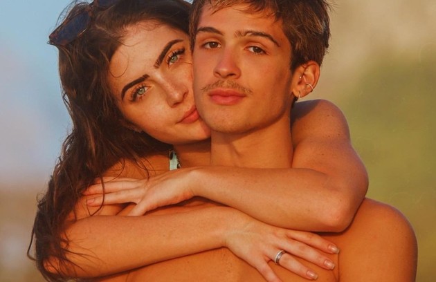 Jade Picon namorou por três anos com o ator João Guilherme, filho do cantor Leonardo (Foto: Reprodução)
