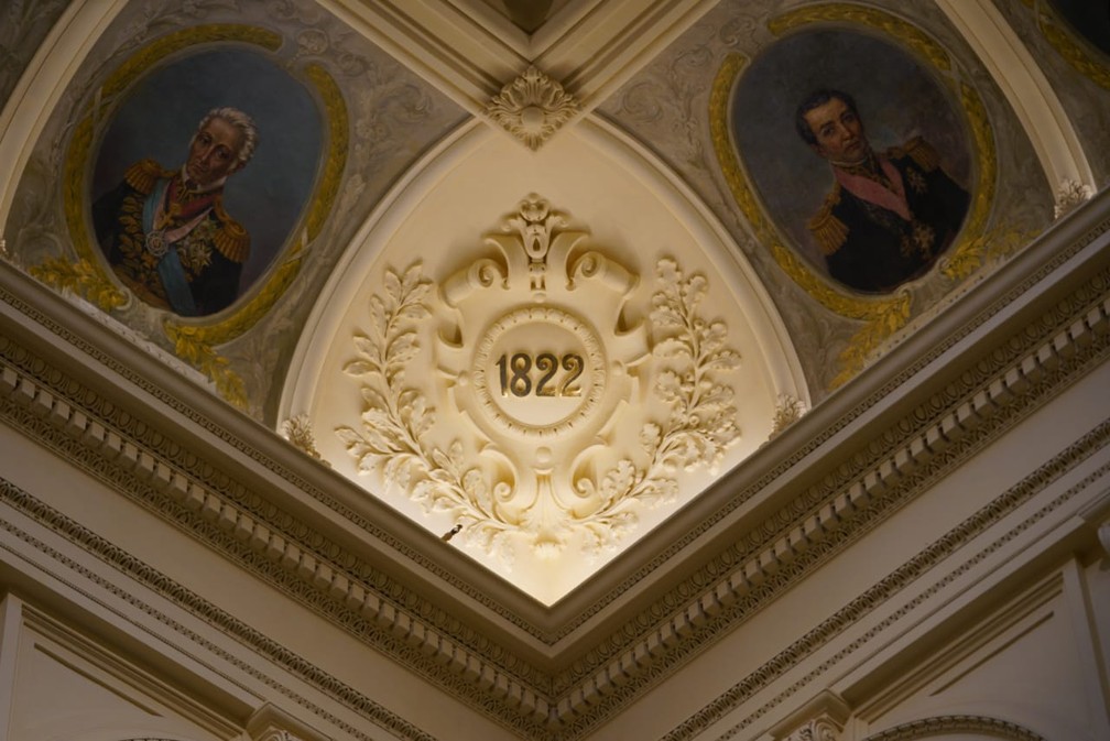 Área interna do museu. — Foto: Fábio Tito/ g1