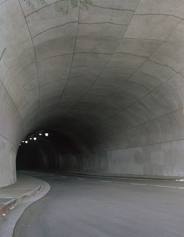 Túnel em Los Angeles (Foto: Nico Silberfaden)
