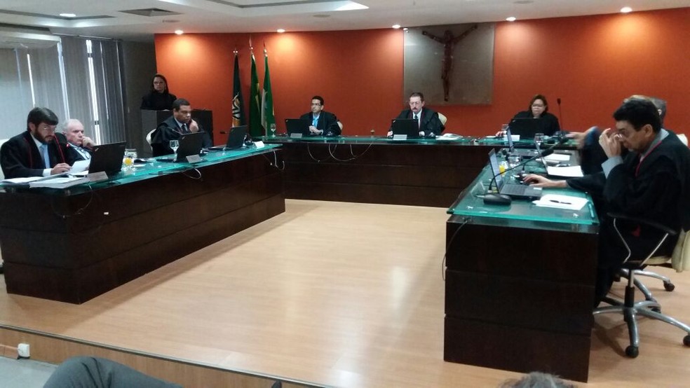 Corte do Tribunal de Contas do Rio Grande do Norte decidiu pela condenação de desembargadores e demais envolvidos (Foto: Cláudia Angélica/Inter TV Cabugi)