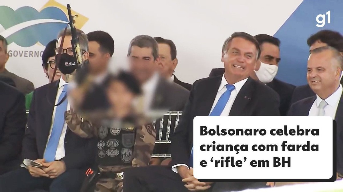 Comitê da ONU desaprova o uso de crianças fardadas em eventos políticos de Bolsonaro e pede para que presidente seja punido
