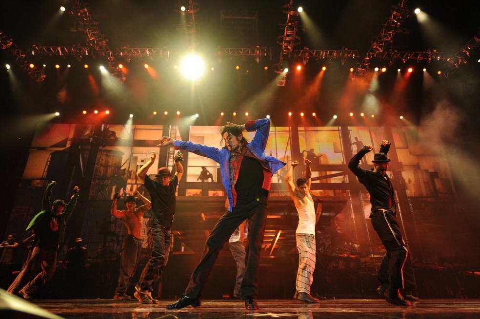Michael Jackson em cena do documentÃ¡rio 'This is it', de 2009 (Foto: DivulgaÃ§Ã£o)