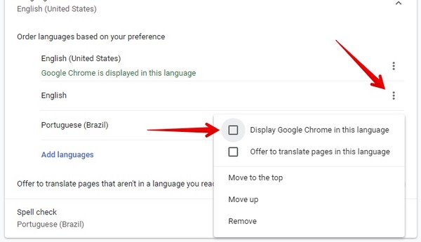 Adicionar Barra De Ferramentas No Google Chrome Como Mudar O Idioma Do Google Chrome Para Portugues Navegadores