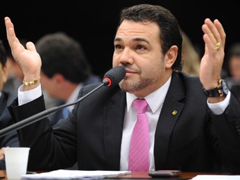 O deputado Marco Feliciano (PSC-SP), em audiência na Câmara (Foto: Gabriela Korossy/Câmara )