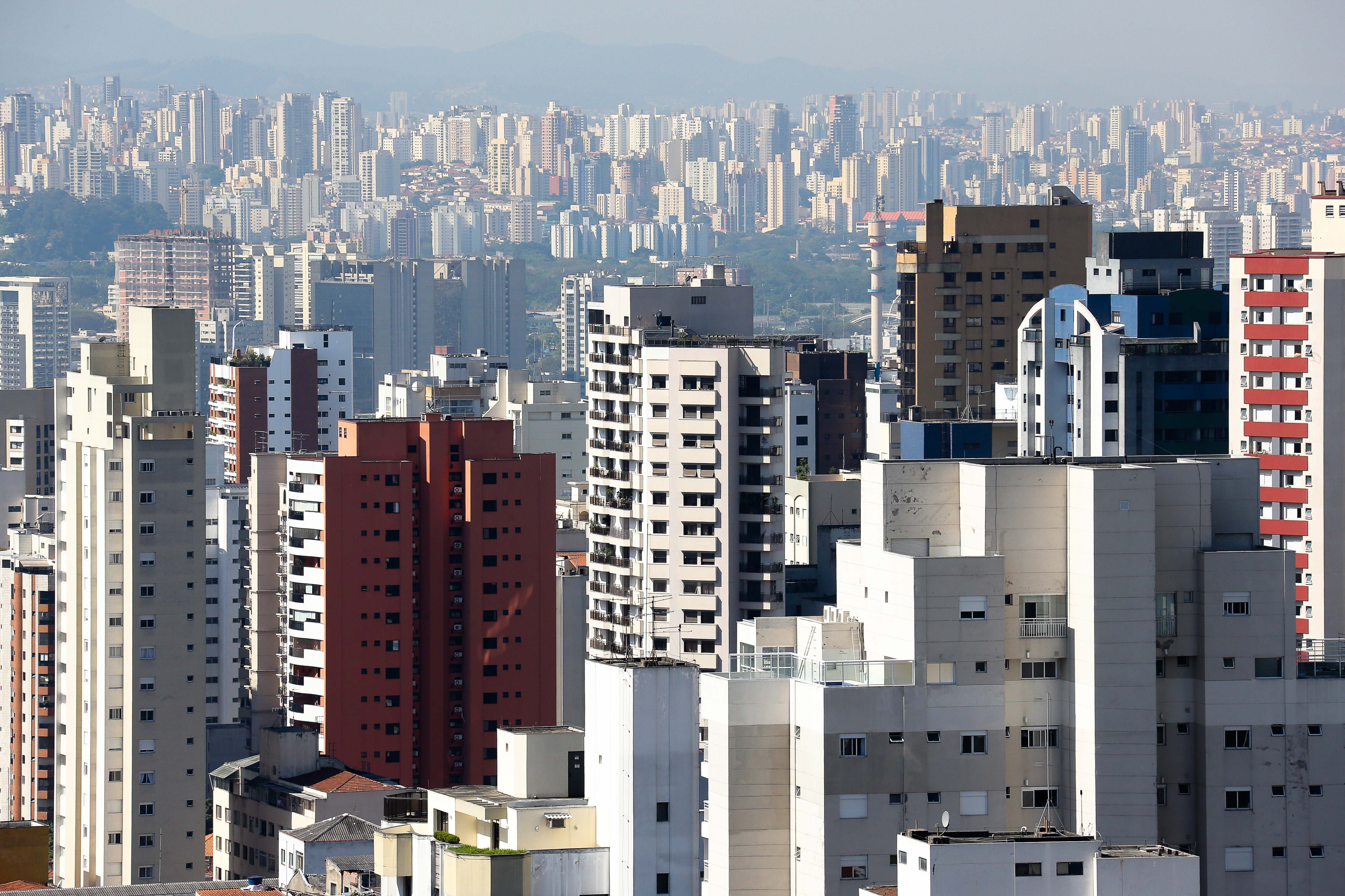 Poluição atmosférica na cidade de São Paulo (Foto: Marcos Santos / USP Imagens)