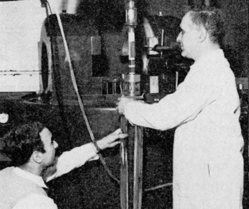 4 experimentos que mudaram a ciência (e você talvez não conheça). Acima: O experimento Wu sendo realizado, em 1956 (Foto: Wikimedia Commons)