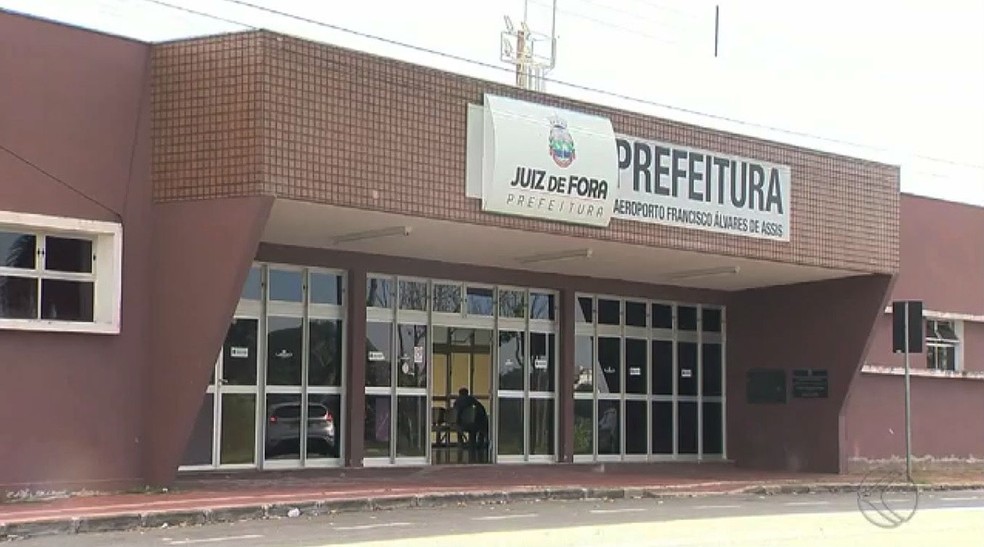 Aeroporto da Serrinha em Juiz de Fora (Foto: Reprodução/TV Integracao )
