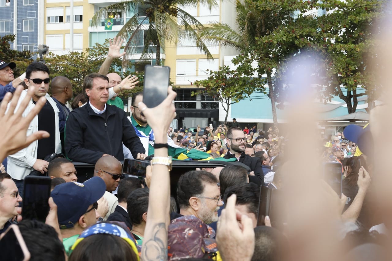 Bolsonaro discursa em Marcha para Jesus em Santa Catarina e não cita escândalo do MEC