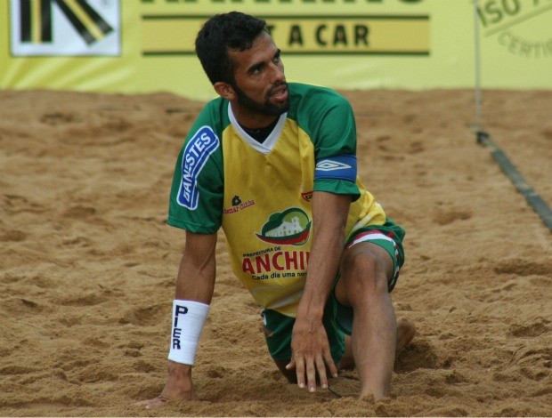 Bruno Xavier Anchieta futebol de areia (Foto: Pauta Livre/Divulgação)