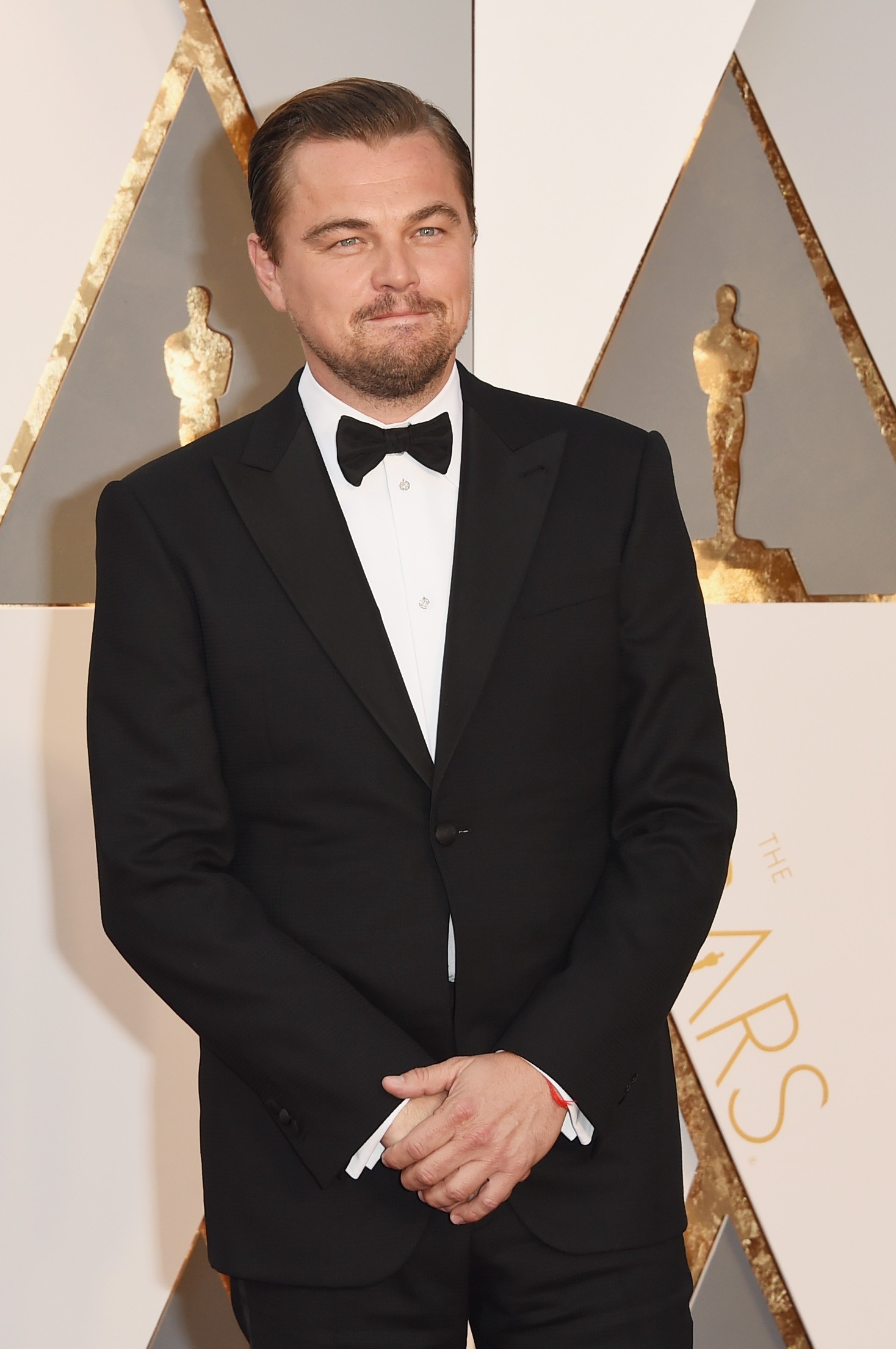 Leonardo DiCaprio no tapete vermelho do Oscar (Foto: getty images)