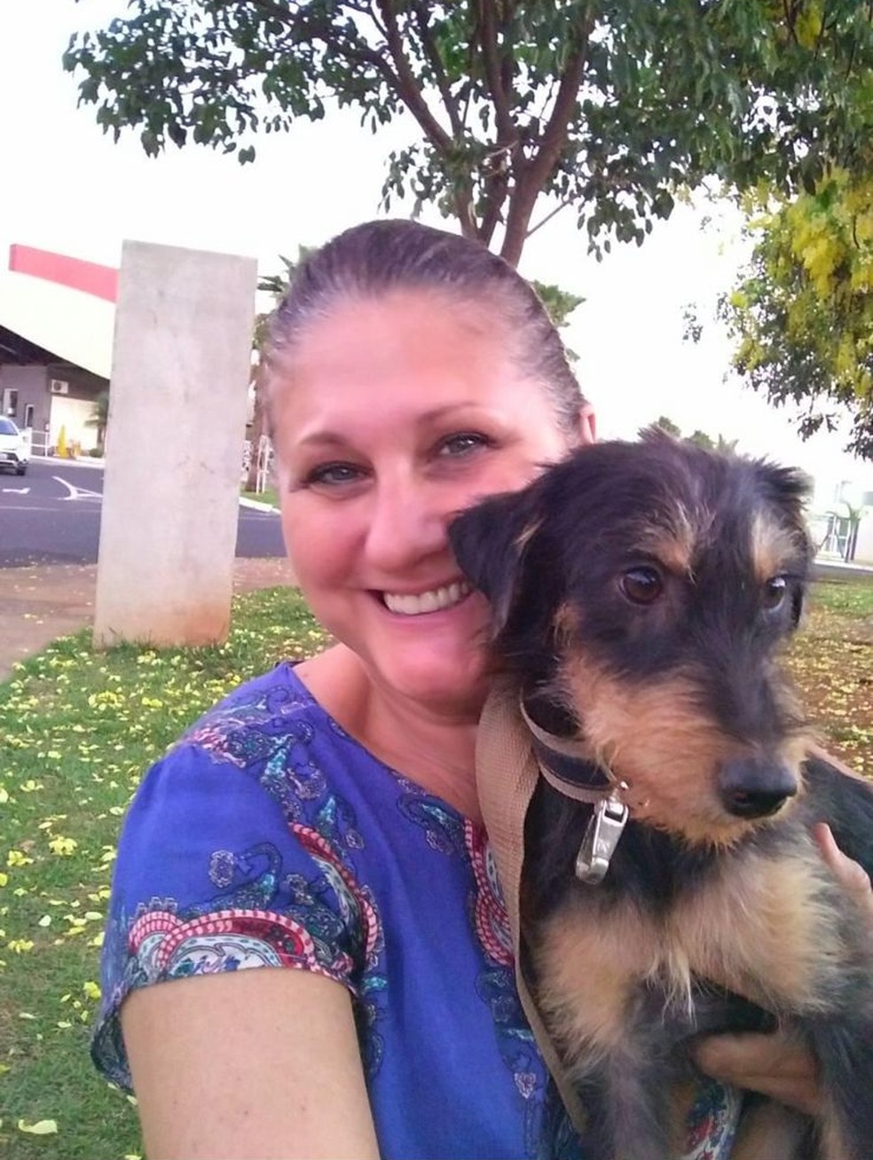 Luciana era aguerrida na causa dos animais.  — Foto: Reprodução