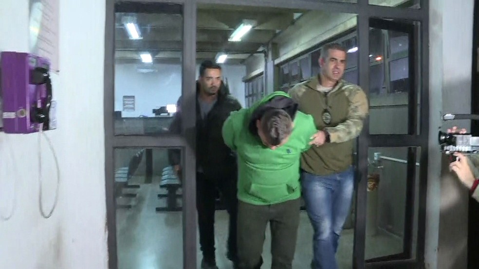 Suspeito de envolvimento em morte de PM desaparecida em Paraisópolis é preso em SP (Foto: Reprodução TV Globo)