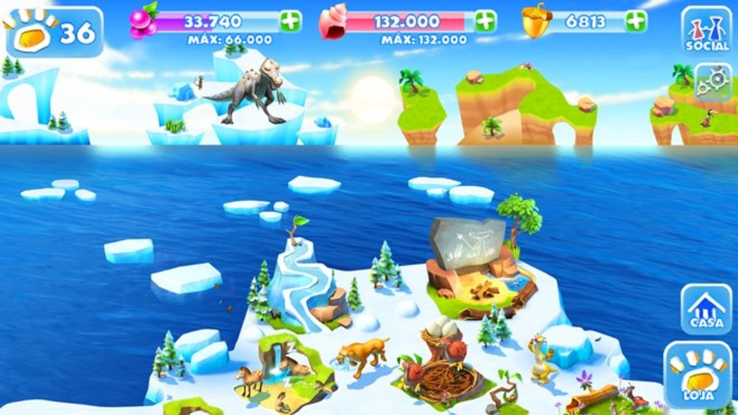 how to reset ice age adventures game