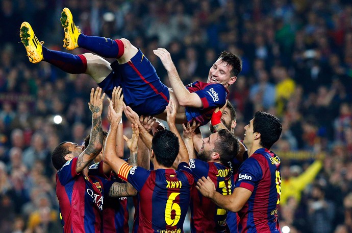 Barcelona x Sevilla - Messi (Foto: Reuters)