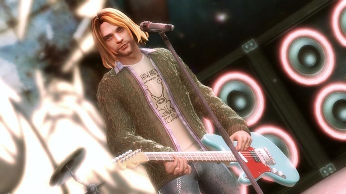 Vers?o digital de Kurt Cobain foi piv? de pol?mica (Foto: Reprodu??o/Youtube)