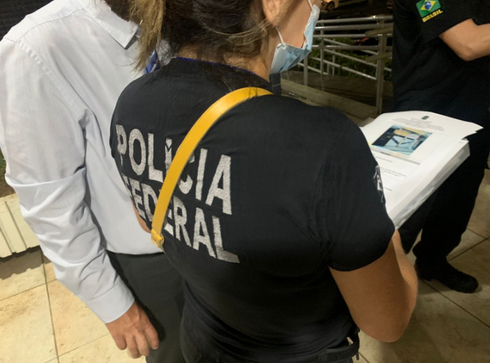A fraude aconteceu entre os anos de 2019 e 2020, segundo a Polícia Federal. — Foto: Polícia Federal/Divulgação