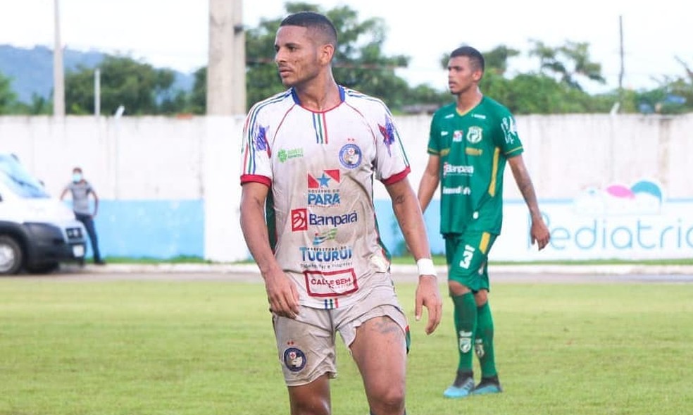 Danrlei, atacante do Independente-PA — Foto: Lindoberto Filho