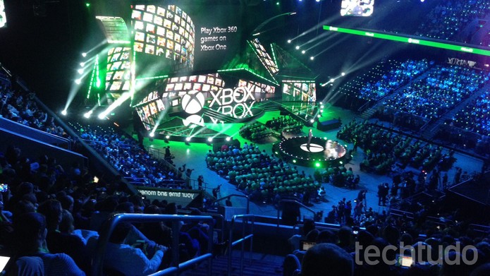 Microsoft na E3 2015 (Foto: Felipe Vinha/TechTudo)