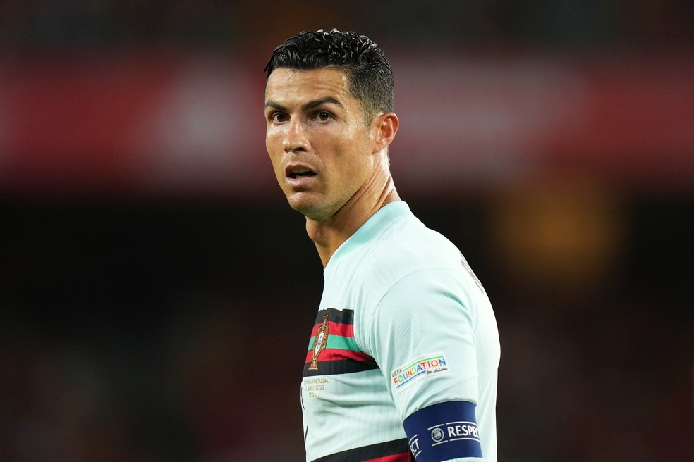 Expectativa é que Cristiano Ronaldo volte a ser titular de Portugal neste domingo — Foto: Getty Images