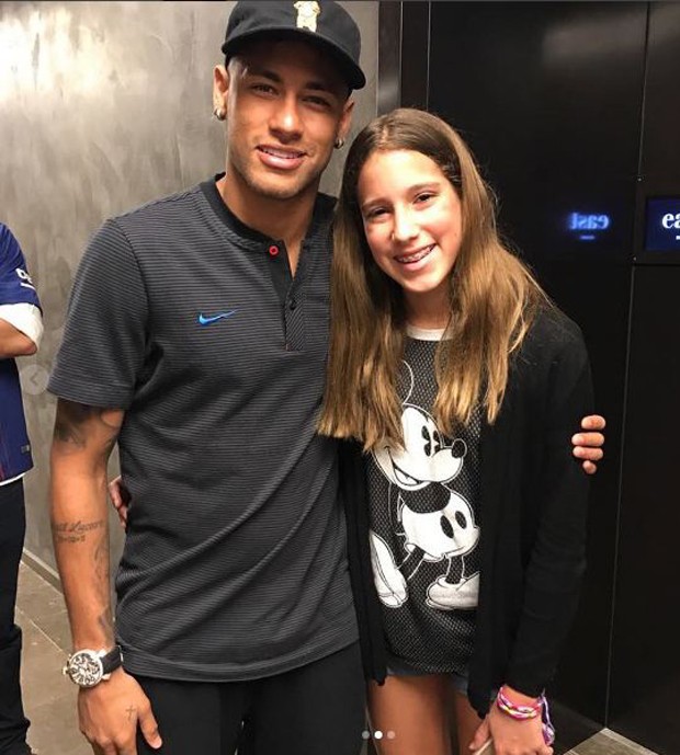 Neymar e Clara (Foto: Reprodução/Instagram)
