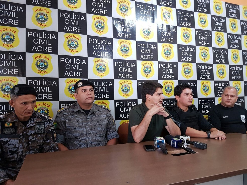Órgãos de segurança pública falaram sobre operaçao nesta quinta-feira (5) (Foto: Divulgação/Polícia Civil)