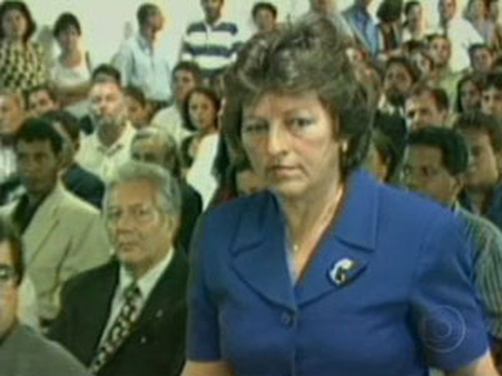 Deputada Ceci Cunha foi morta em 1998 — Foto: Reprodução / TV Globo