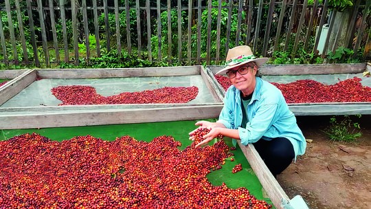 Produtora cria cooperativa e incentiva outras cafeicultoras, em Minas Gerais