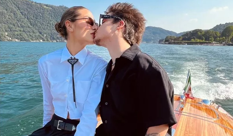 Sasha Meneghel comemora aniversário de João Figueiredo em Milão com direito à declaração de amor: 'Todos os dias me apaixono mais' — Foto: Reprodução/Instagram