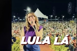 Janja canta em primeiro vídeo de Lula no Tik Tok 