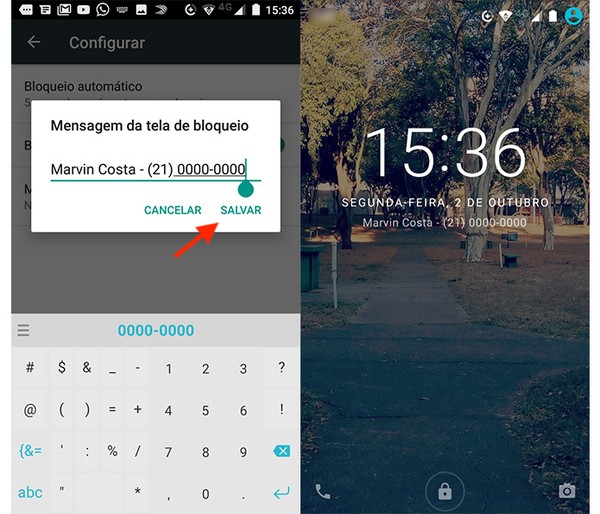 Como Adicionar Uma Mensagem Na Tela De Bloqueio Do Moto C Plus Celular Techtudo