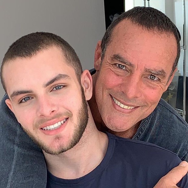 Patrick Mallmann com o pai, Rafael Zulu (Foto: Reprodução/Instagram)