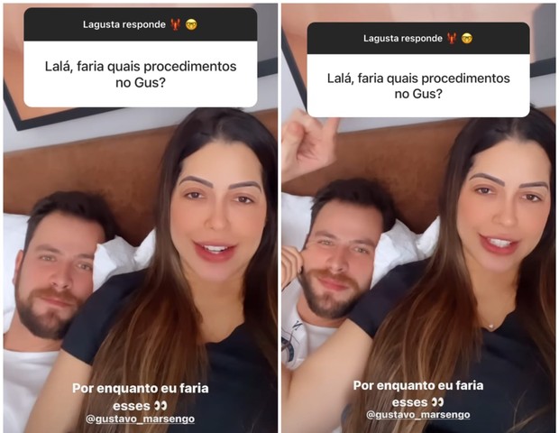 Lais e Gustavo (Foto: Instagram)
