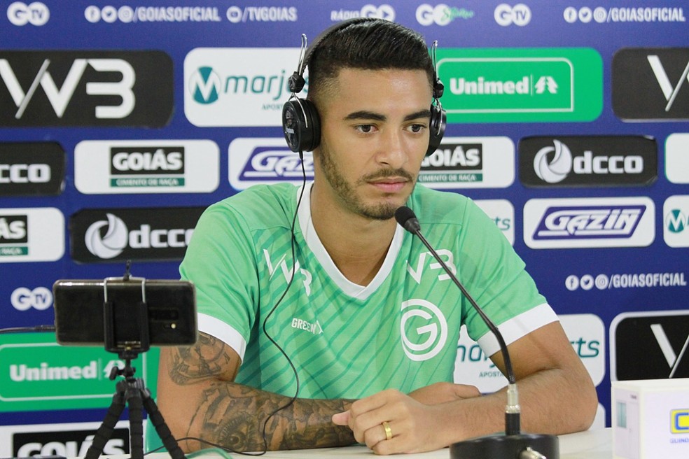 Atlético-GO fez proposta para contratar Jefferson — Foto: Rosiron Rodrigues / Goiás E.C.