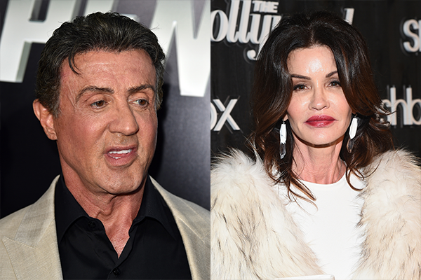 Sylvester Stallone e Janice Dickinson (Foto: Getty Images)